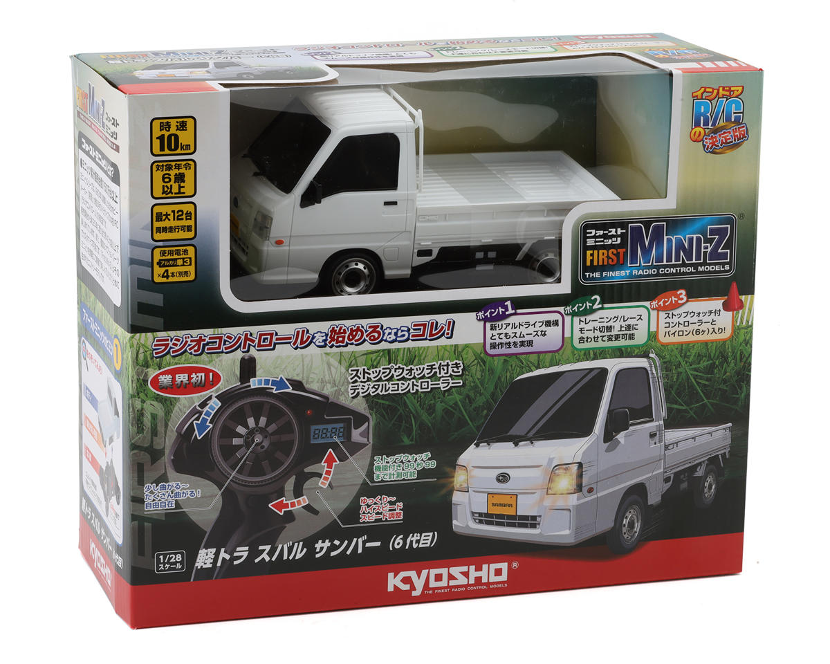 Kyosho First Mini-Z RWD ReadySet w/Subaru KEI Body (White)